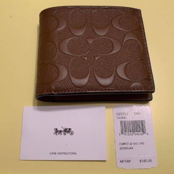 Coach Other - 100% Auth Coach Men Wallet